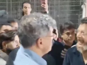 ચૂંટણી ઢંઢેરાને લઈને નેતાઓ વચ્ચે બોલાચાલી