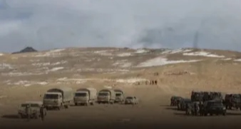 LAC માંથી China ની સેનાની પીછેહઠ