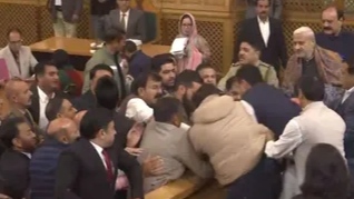 કલમ 370 મુદ્દે ધારાસભ્યો બાખડ્યા..