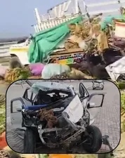 Bharuch : એક્સપ્રેસ-વે પર ત્રિપલ અકસ્માતની ઘટના, 2 નાં મોત!